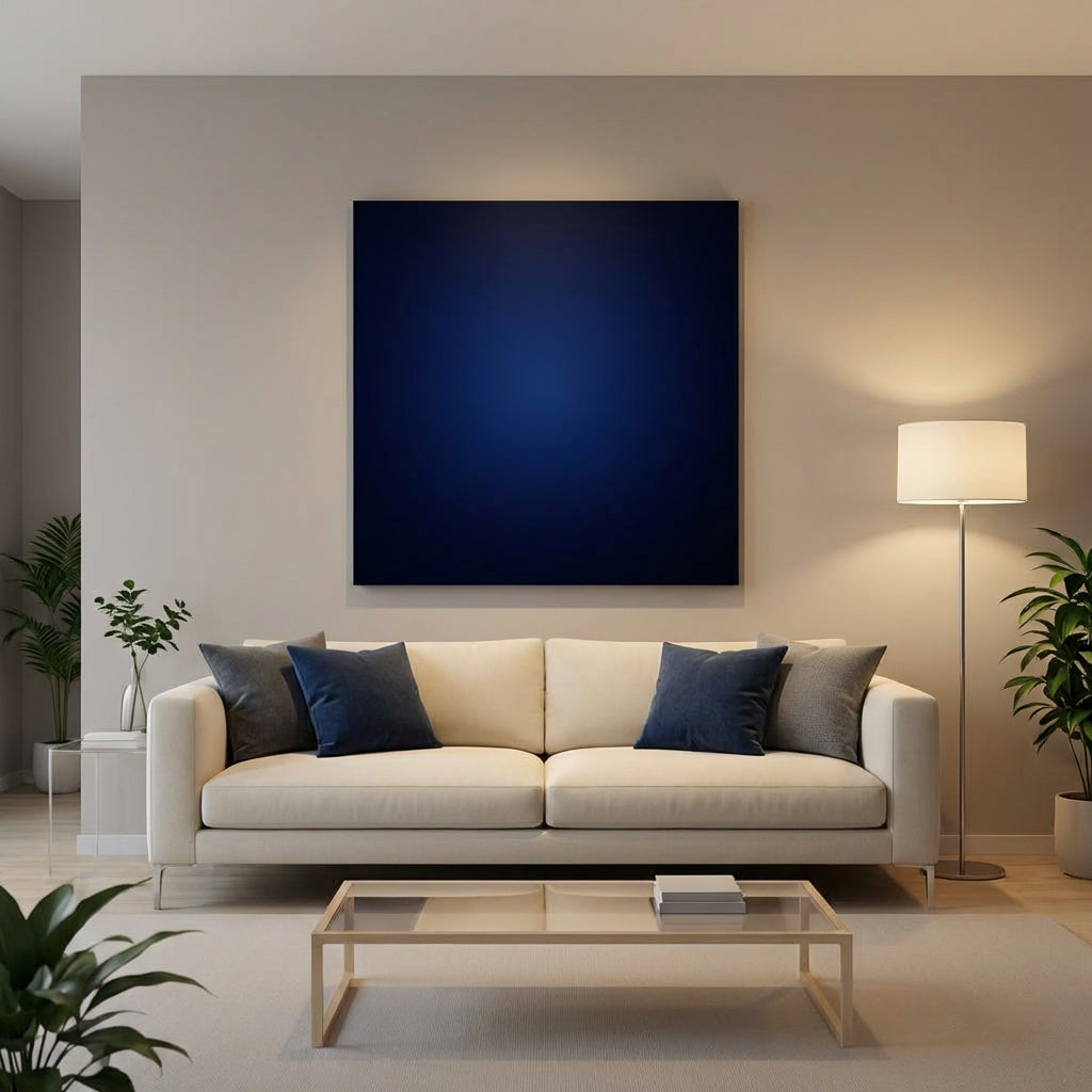Trasforma i Tuoi Ambienti con 'Astro blu': Il Quadro che Incanta con la Profondità del Cosmo