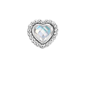 LINK CUORE ZIRCONE ROSA E DETTAGLI
