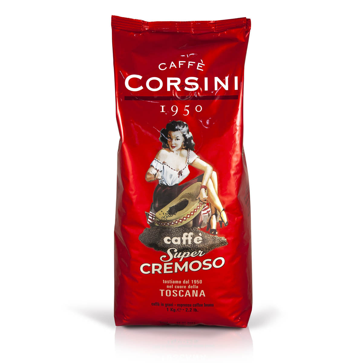Caffè in grani | Super Cremoso | 1 Kg