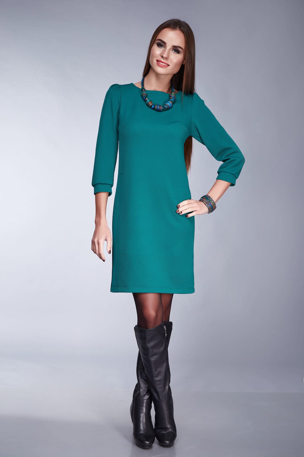 Vestito con Maniche lunghe
