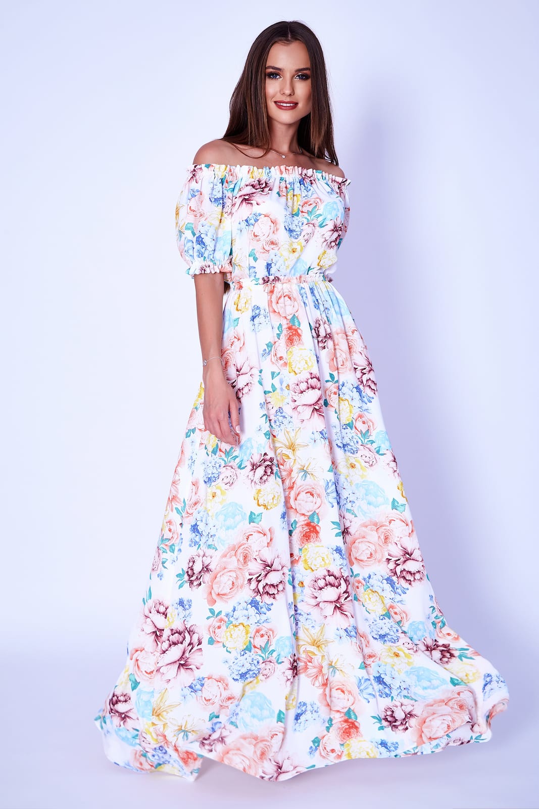 Vestito Lungo con Strascico
