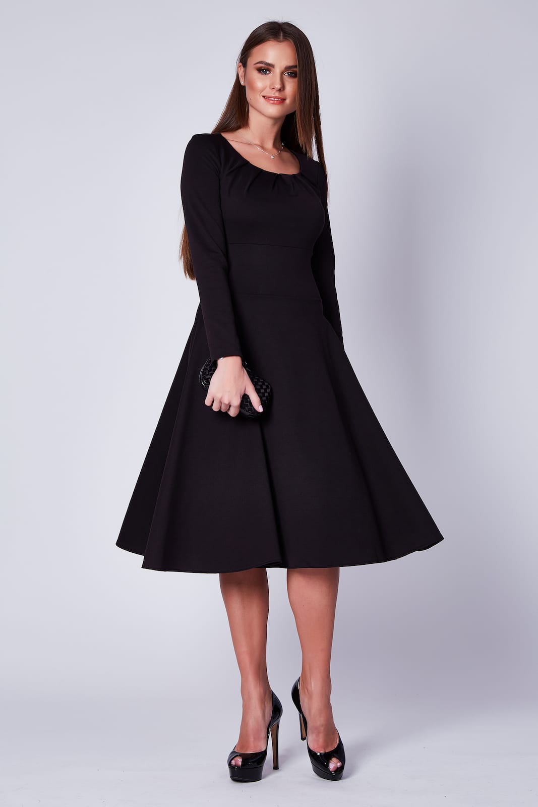 Vestito con Maniche Lunghe