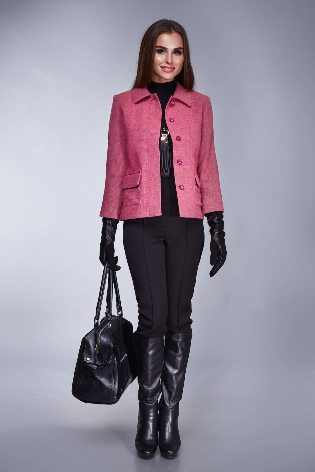 Giacca elegante con tasche laterali