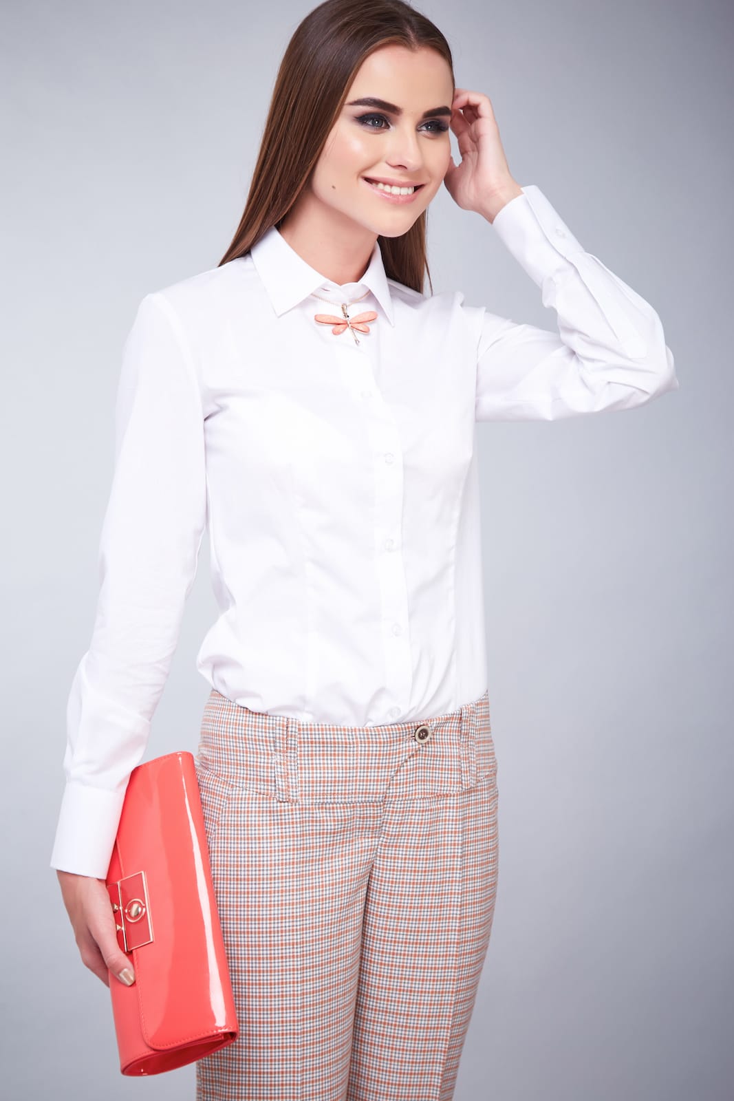 Camicia bianca classica da ufficio